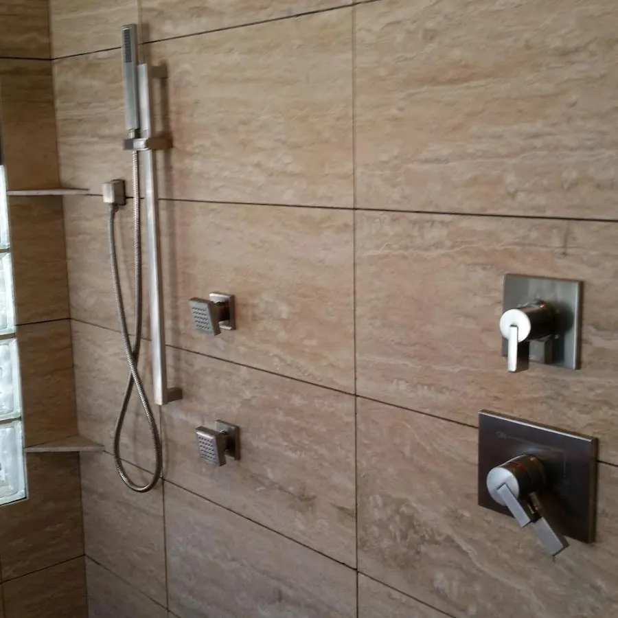 Shower fixture installation for Water Heater Replacement in Redland